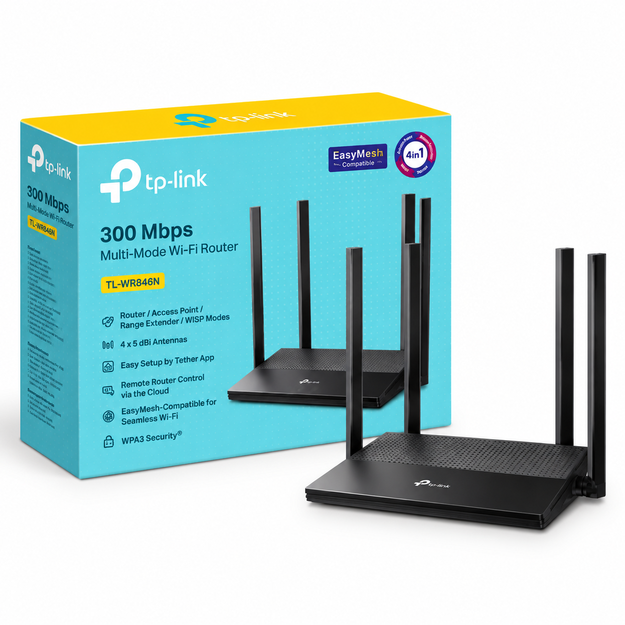 Tp Link Tl Wr846N 300 Mbps Multi Mode Wi Fi Router